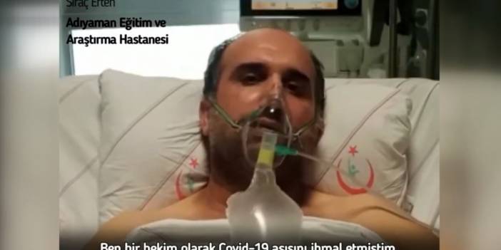 Koronavirüs tedavisi gören doktor, aşı çağrısında bulundu