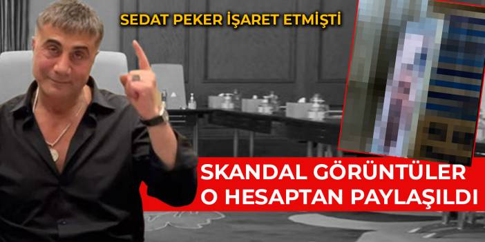 Sedat Peker şantaj videolarının adresini gösterdi