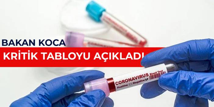 24 Ekim koronavirüs tablosu açıklandı