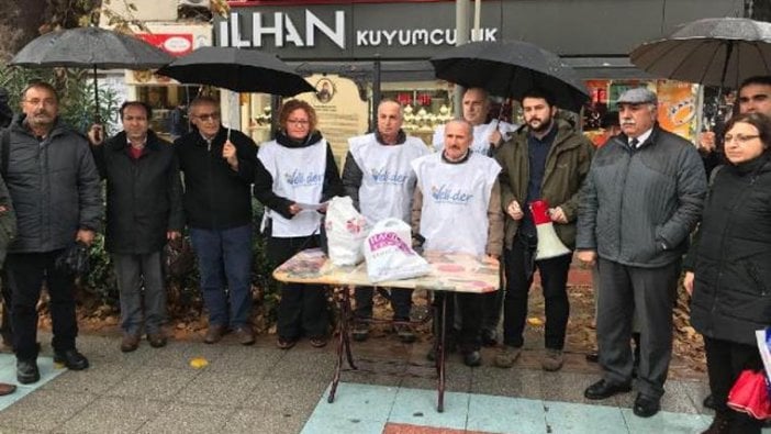 İzmit'te müfredat protestosu