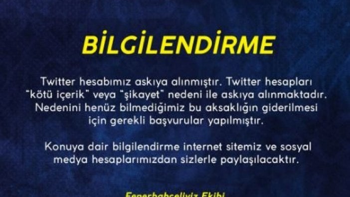 Ali Koç'a Twitter şoku