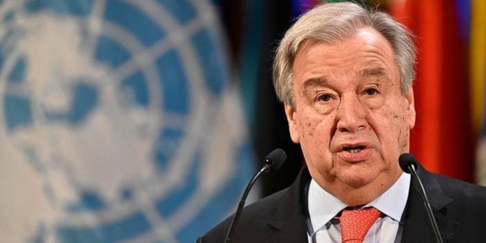 Guterres: Kendi mezarımızı kazıyoruz