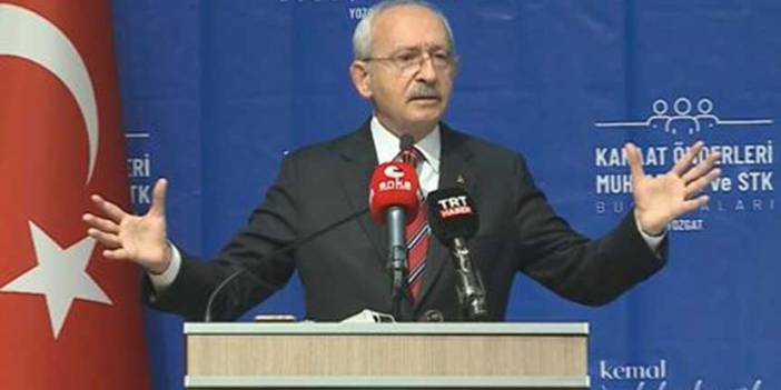 Yozgat'ta açıkladı: Kılıçdaroğlu'ndan çiftçiye 4 somut vaat