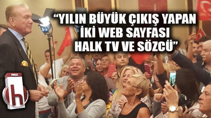 Uğur Dündar: Yılın büyük çıkış yapan iki web sayfası Halk TV ve Sözcü