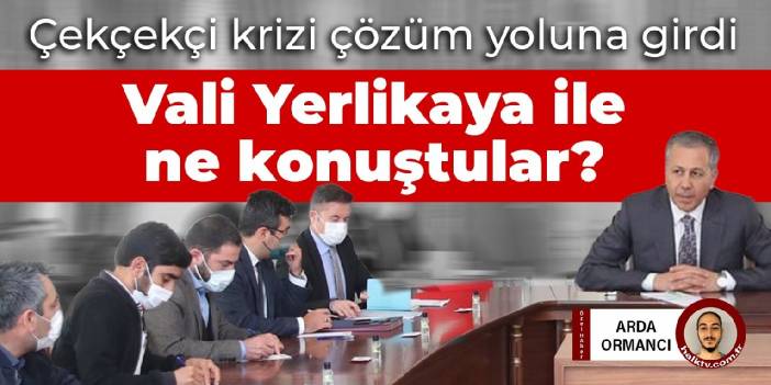 Çekçekçi krizi çözüm yoluna girdi