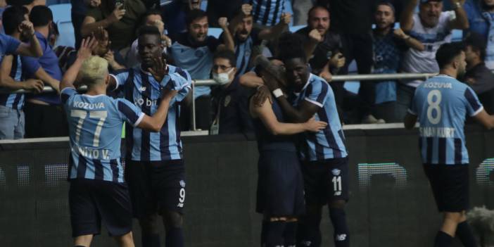 Adana Demirspor 3 hafta sonra kazandı