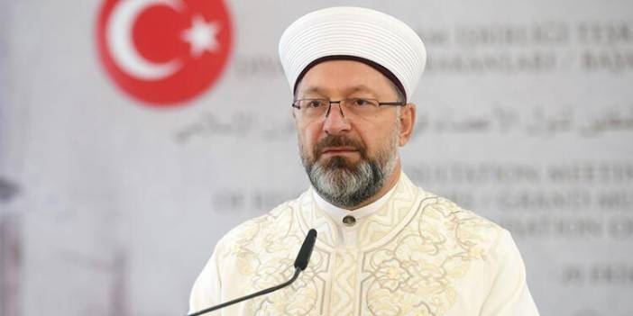 Diyanet İşleri Başkanı Erbaş: İddialıyız ve ısrarla dile getiriyoruz