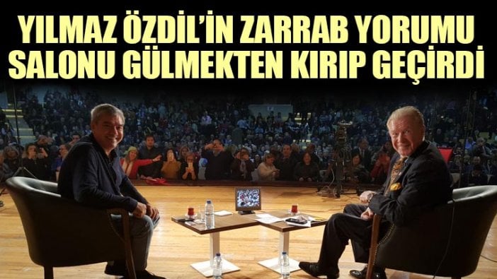 Yılmaz Özdil'in Zarrab yorumu salonu gülmekten kırıp geçirdi