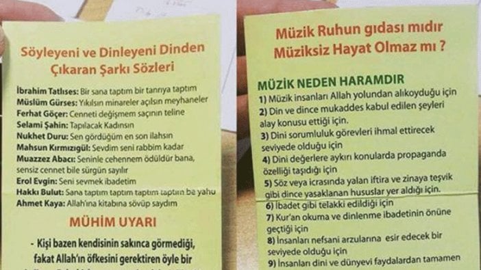 İTÜ'de skandal "müzik haramdır" bildirisi!