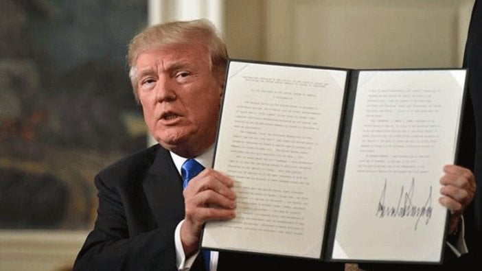 Trump'tan Kudüs açıklaması: "Kampanya sözümdü..."