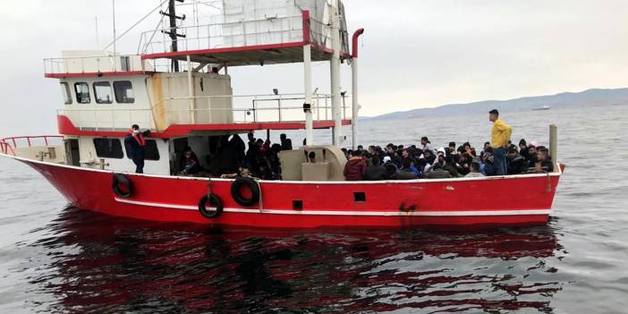 195 kaçak göçmenin yakalandığı tekne çalıntı çıktı