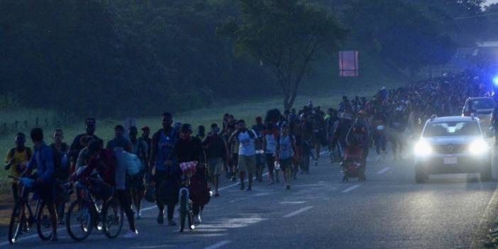 TIR Konteynerinden 600 göçmen çıktı