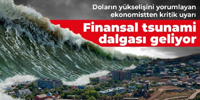 Doların yükselişini yorumlayan ekonomistten kritik uyarı: Finansal tsunami dalgası geliyor