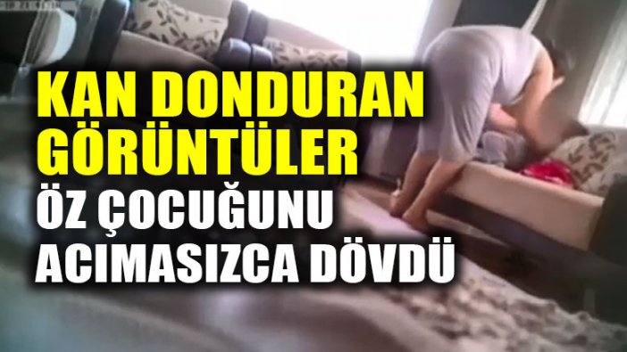 Öz anneden 2 yaşındaki kızına akıl almaz darp!