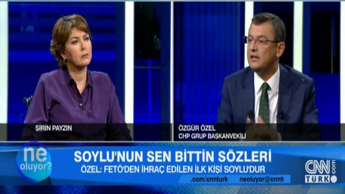 Özgür Özel'den "FETÖ’den ihraç edilen ilk kişi Süleyman Soylu’dur" iddiası!