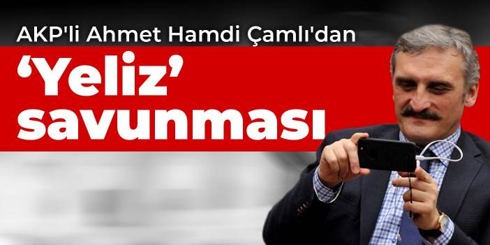 AKP'li Ahmet Hamdi Çamlı'dan ‘Yeliz’ savunması