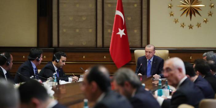 Cumhurbaşkanı Erdoğan, Libya Temsilciler Meclisi Başkanvekili El-Nuveyri’yi kabul etti