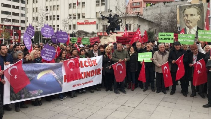 Gölcük Tabiat Parkı için protesto: Gölcük'e dokunma!