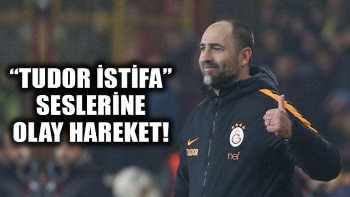 Galatasaray taraftarı isyanda; "Tudor istifa" sesleri!