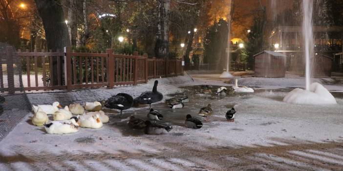 Ankara'da hava sıcaklığı eksi 5 dereceye düştü