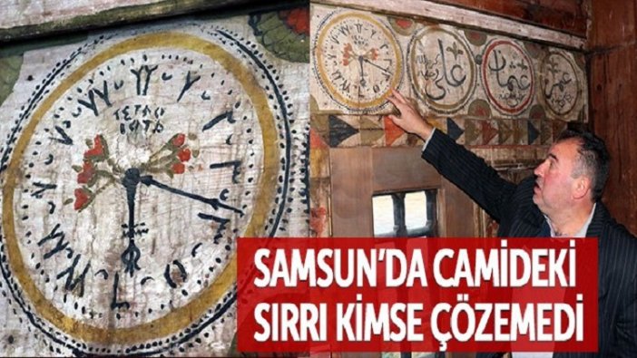 4 asırlık camideki gizemli saat