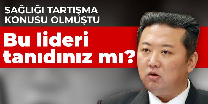 Halkım için yemiyorum diyen Kim Jong-un 'bir deri bir kemik' kaldı