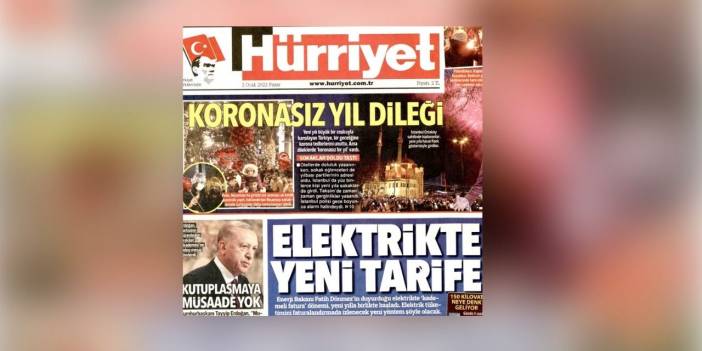 Hürriyet zam demeden zam haberi yaptı: Var bu işte bir 'değişiklik'