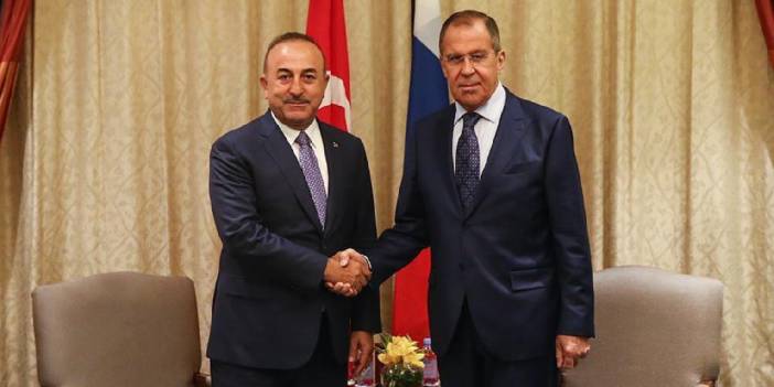 Mevlüt Çavuşoğlu, Rus mevkidaşı Lavrov ile görüştü