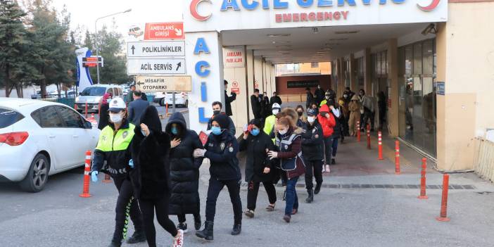 Şanlıurfa’da fuhuş operasyonu: 14 yabancı uyruklu sınır dışı edildi