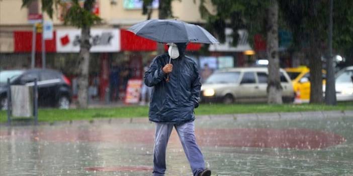 Meteoroloji'den 4 bölge için sağanak uyarısı