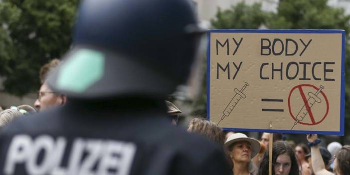 Almanya'da Covid-19 protestoları