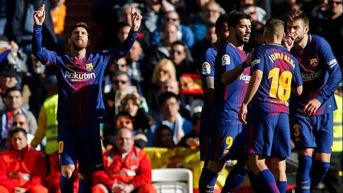 El Clasico'nun galibi Barcelona! Real Madrid'i sahasında 0-3 mağlup!