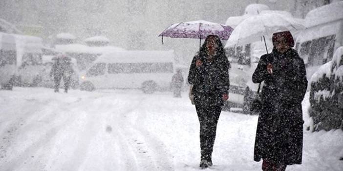 Meteorolojiden 10 il için kuvvetli kar yağışı uyarısı