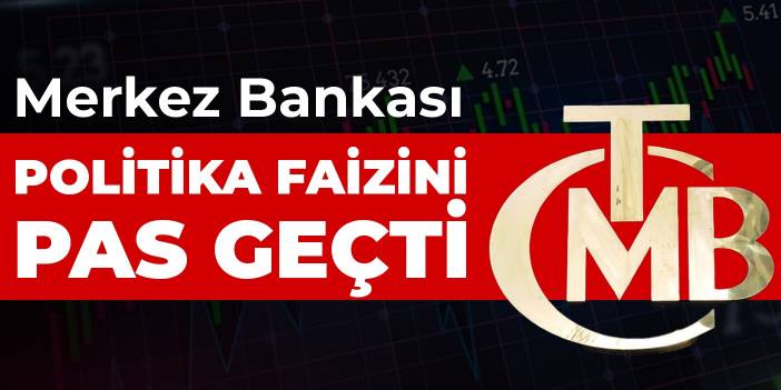 Merkez Bankası yüzde 14'lük politika faizini sabit bıraktı