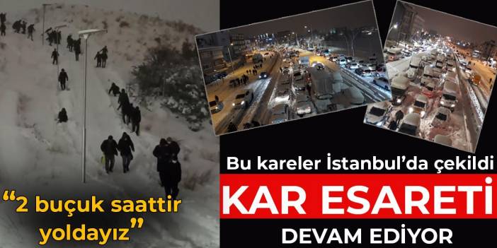 İstanbul'da kar esareti