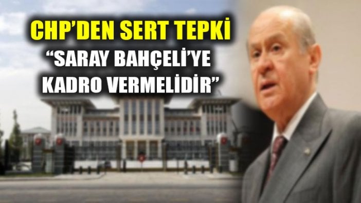 KHK'lara destek çıkan Bahçeli'ye CHP'den sert tepki!