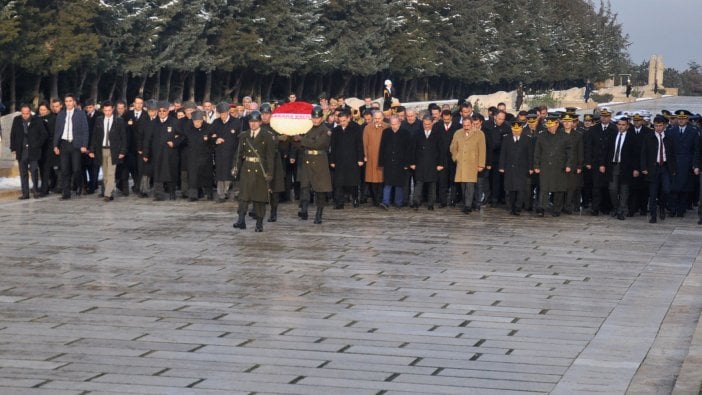 Atatürk'ün Ankara'ya gelişinin 98'inci yıl dönümü kutlandı