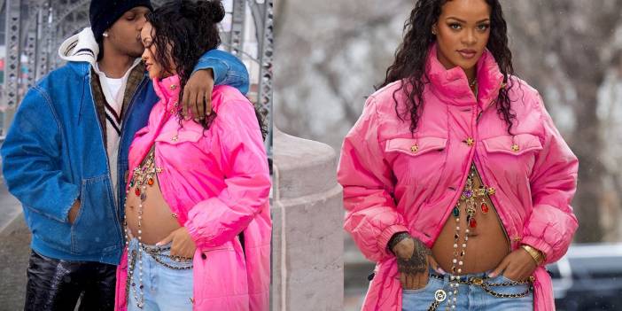 Rihanna hamile olduğunu fotoğrafla duyurdu