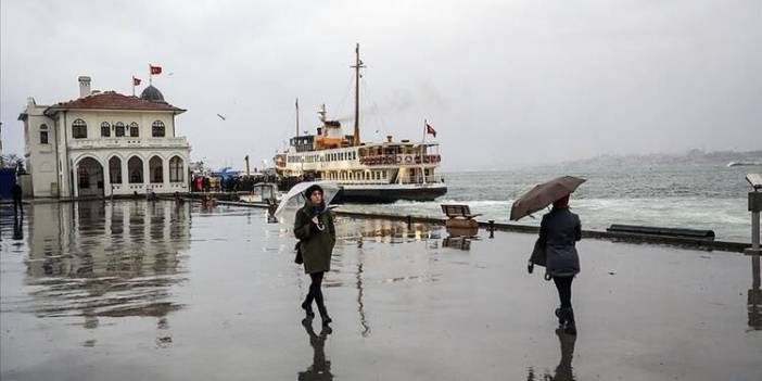 İstanbul'a kuvvetli yağış geliyor