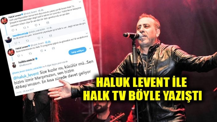 Haluk Levent sitem etti, Halk TV'den açık davet geldi: Sen bizim AHBAP'ımızsın!