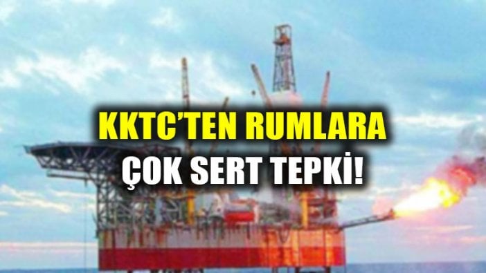 KKTC'den Rum tarafına çok sert "doğalgaz arama" tepkisi!