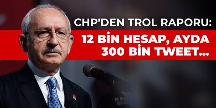 CHP'den Trol Raporu: 12 bin hesap, ayda 300 bin tweet...