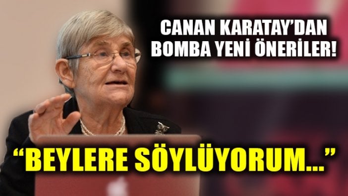 Canan Karatay uyardı: Beylere söylüyorum...