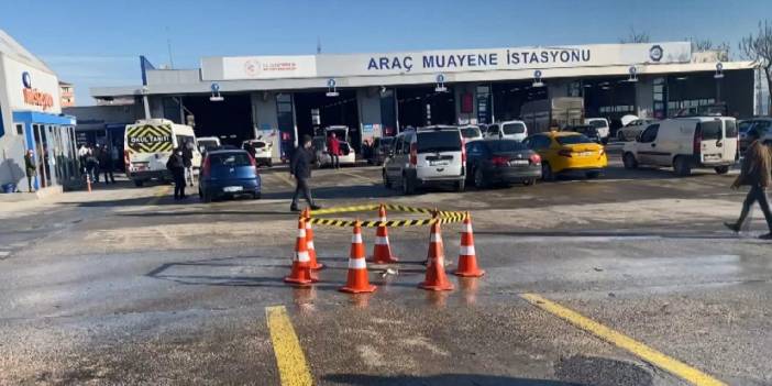 Muayene istasyonunda dehşet: Servis aracının ezdiği kadın öldü