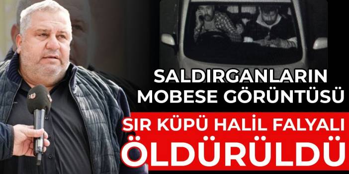 Sır küpü Halil Falyalı öldürüldü