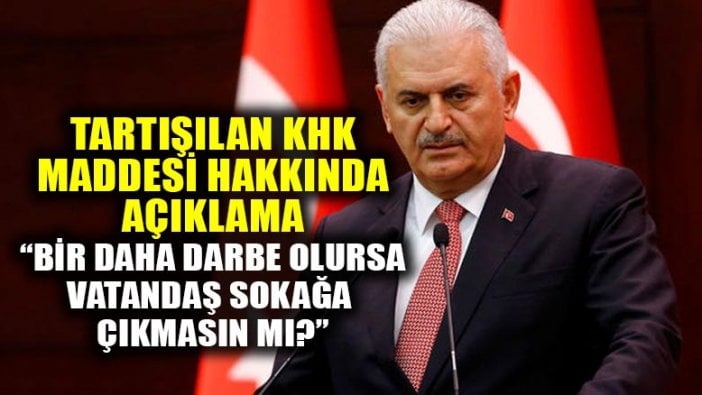 Binali Yıldırım: Bu düzenlemeye karşı çıkanların darbecilerden farkı yoktur