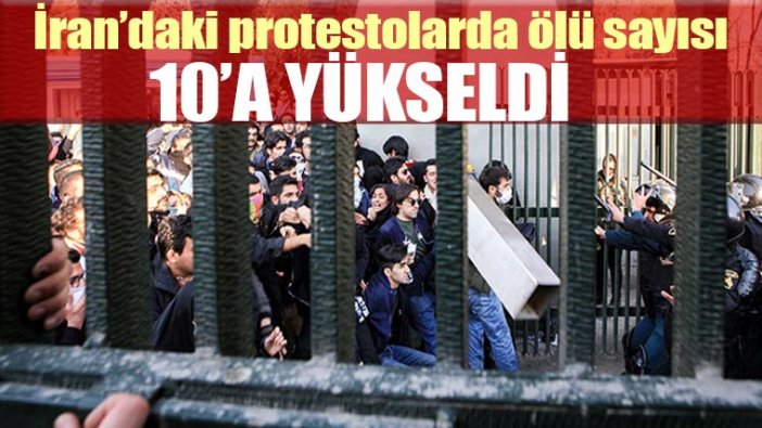 İran'daki protestolarda ölü sayısı 12'ye yükseldi