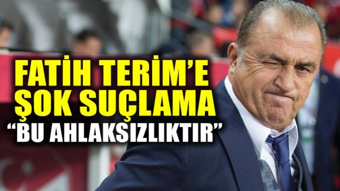 Alanyaspor'dan Fatih Terim'e şok suçlama ve sert sözler: "Bu ahlaksızlıktır"