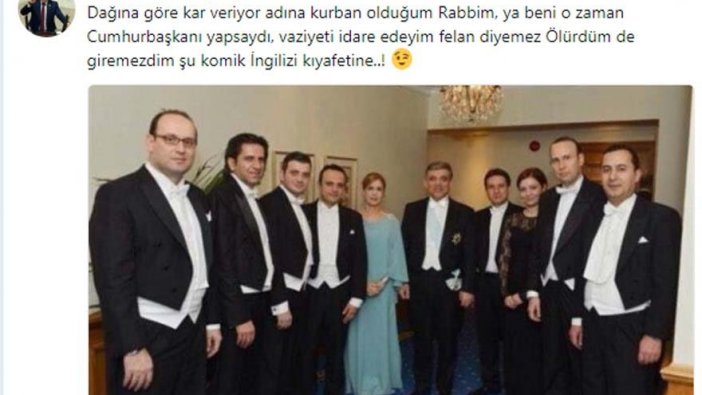 AKP'nin "Yeliz'i" Ahmet Hamdi Çamlı, Abdullah Gül'e fotoğrafla vurdu!