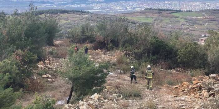 Bursa’da hava aracı düştü ihbarı